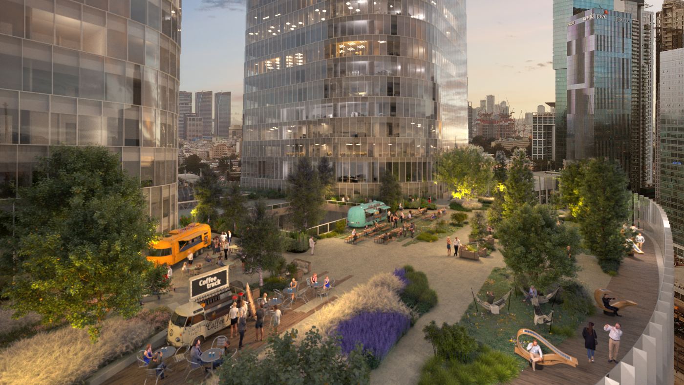 Rooftop and shared spaces
