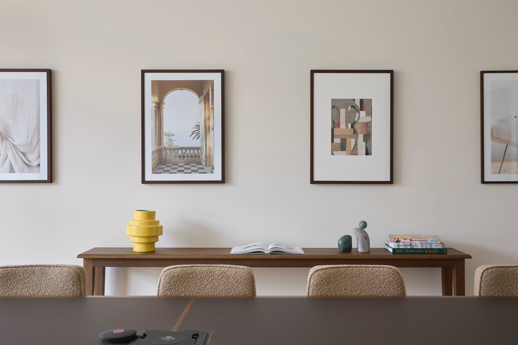 Warm interior