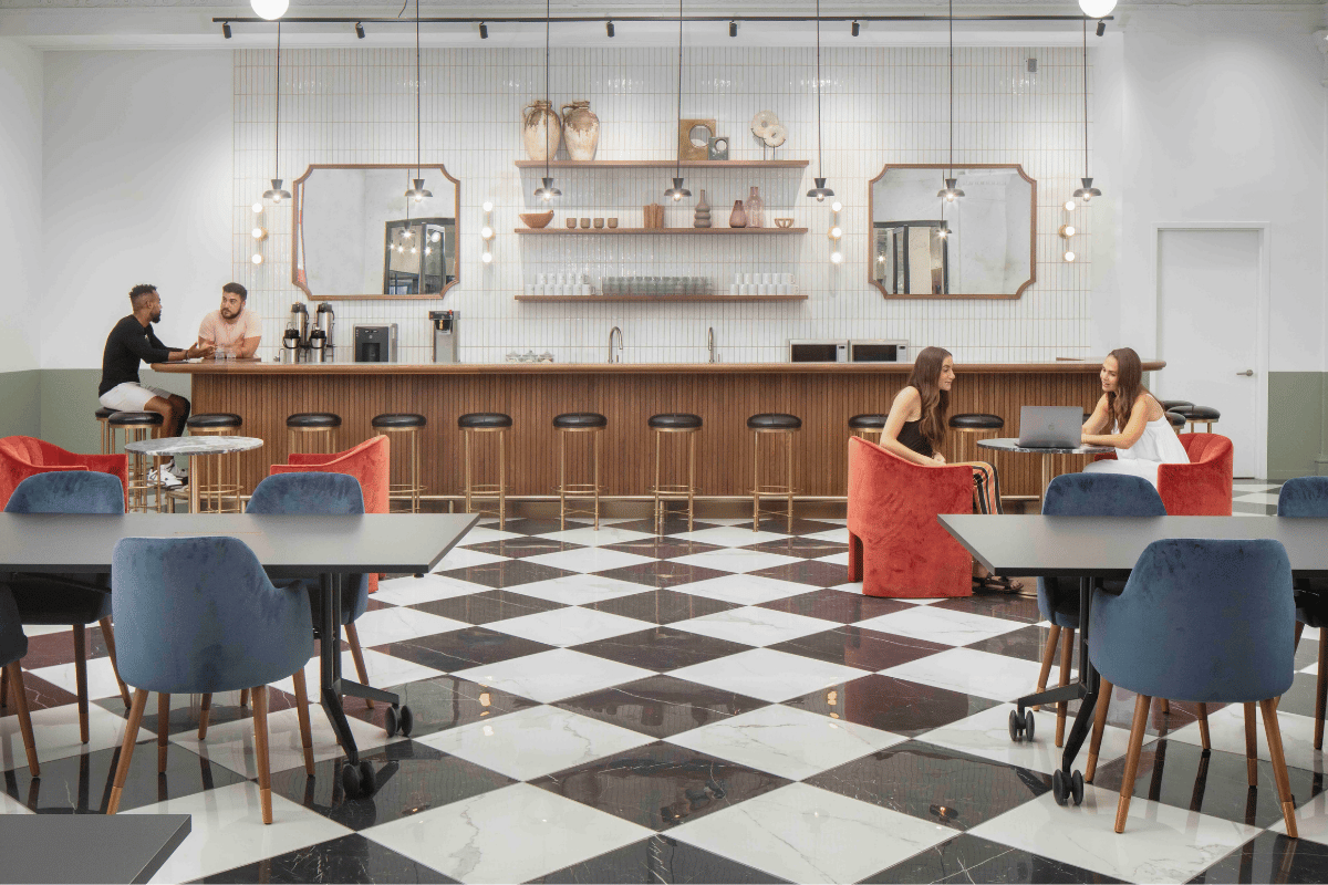 Warm interior